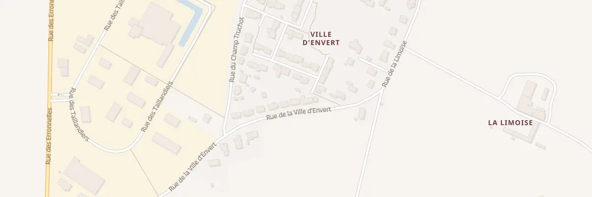 Plan du 8 Rue de Ville d’Envert à Échillais