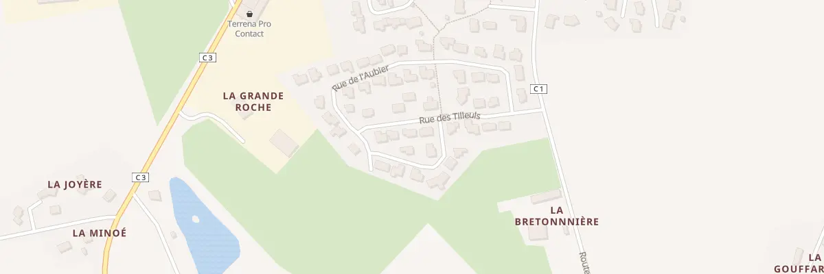 Plan du 11 Rue des Tilleuls à Loiron-Ruillé
