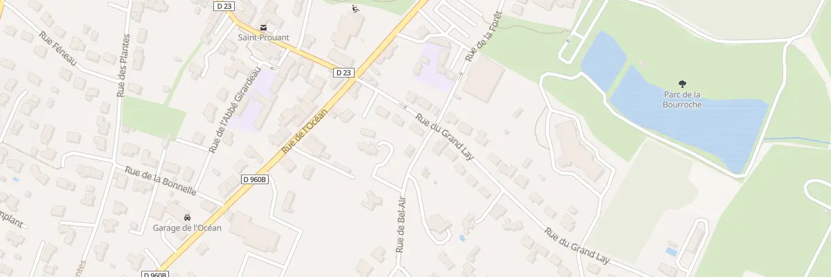 Plan du 6 Rue du gd lay à Saint-Prouant