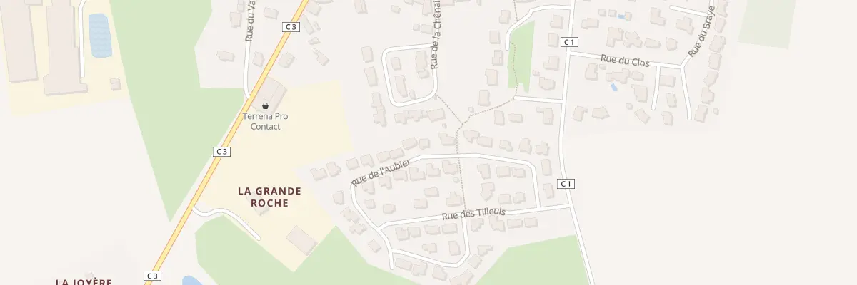 Plan du 18 Rue de l’Aubier à Loiron-Ruillé