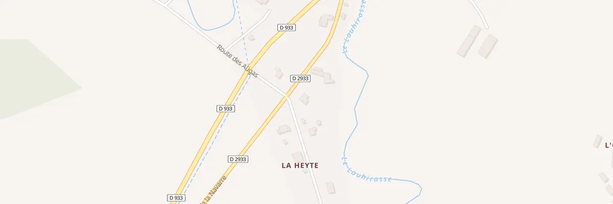 Plan du 21 Rte de Clermoun à Osserain-Rivareyte