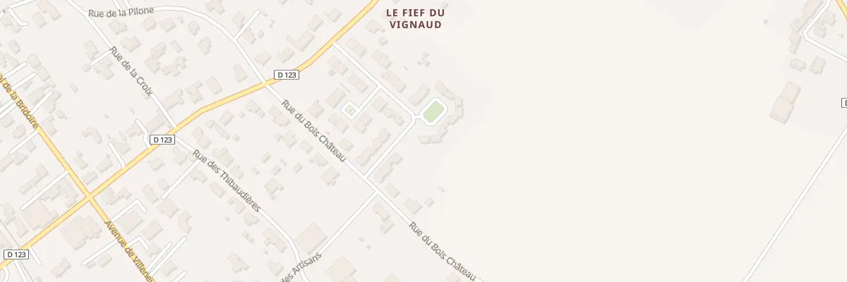 Plan du 31 Rue du Fief Vignaud à Saint-Agnant
