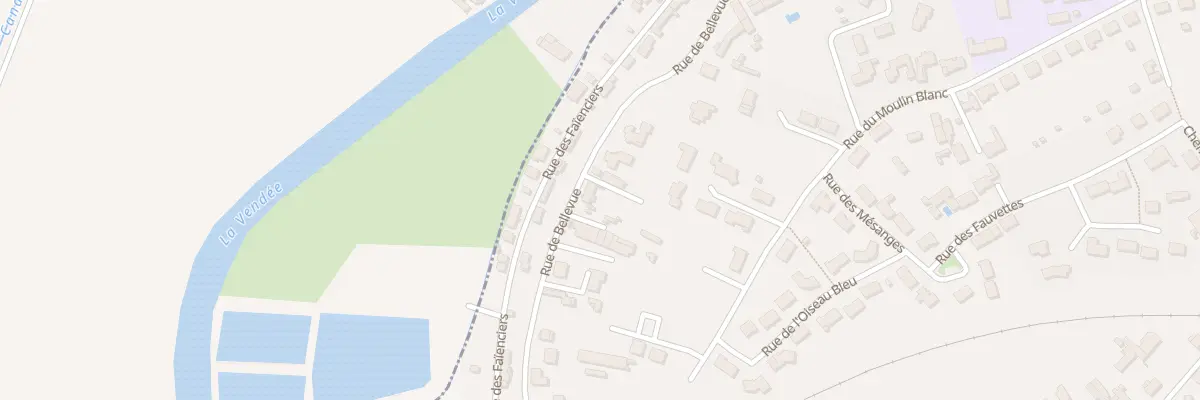 Plan du 25 Rue de bellevue à L’Île-d’Elle