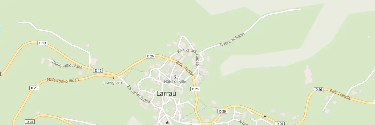 Plan du 5041 Village à Larrau