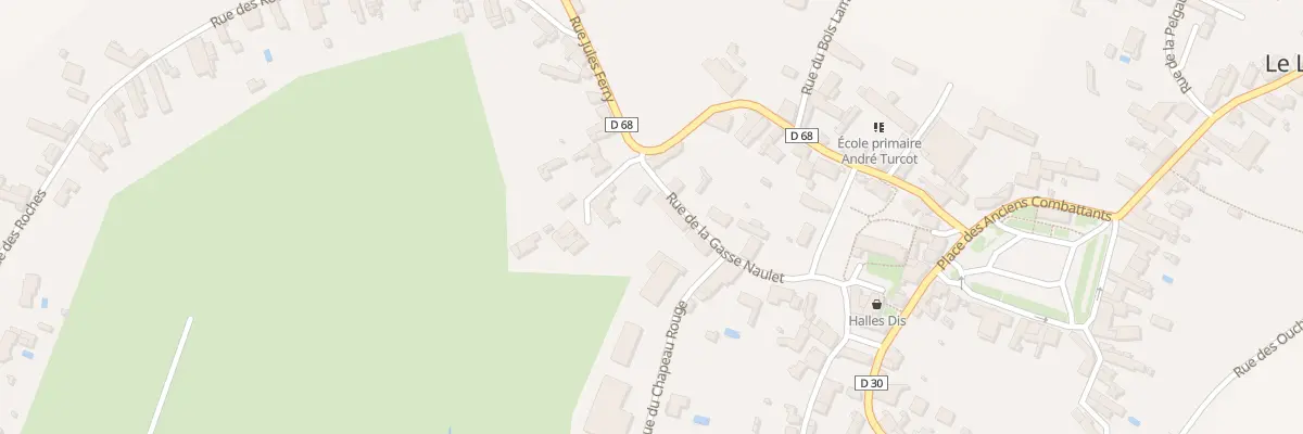 Plan du 11 Rue de la gasse naulet au Langon