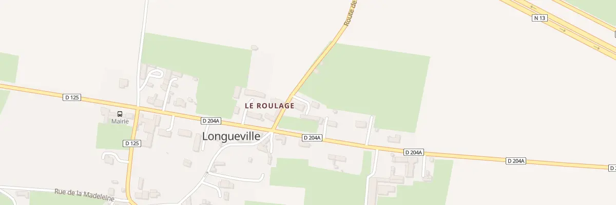 Plan du 2 Rte de Beaucy à Longueville