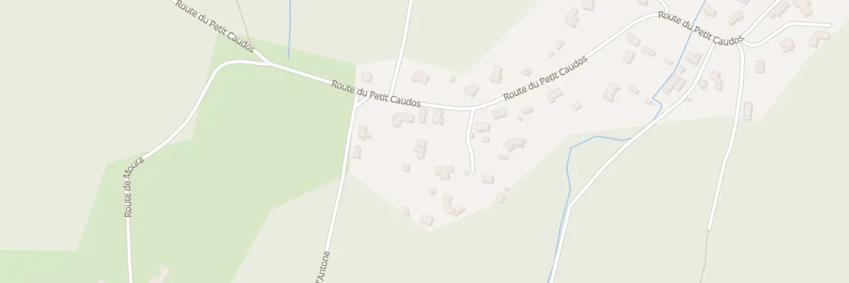 Plan du 51 Rte du Pt Caudos à Mios