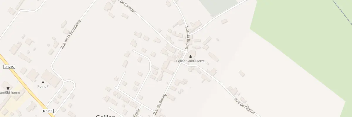 Plan du 16 Rue du Bourg à Gaillan-en-Médoc