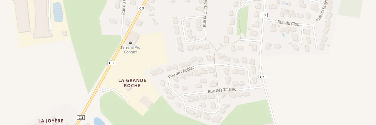 Plan du 22 Rue de l’Aubier à Loiron-Ruillé