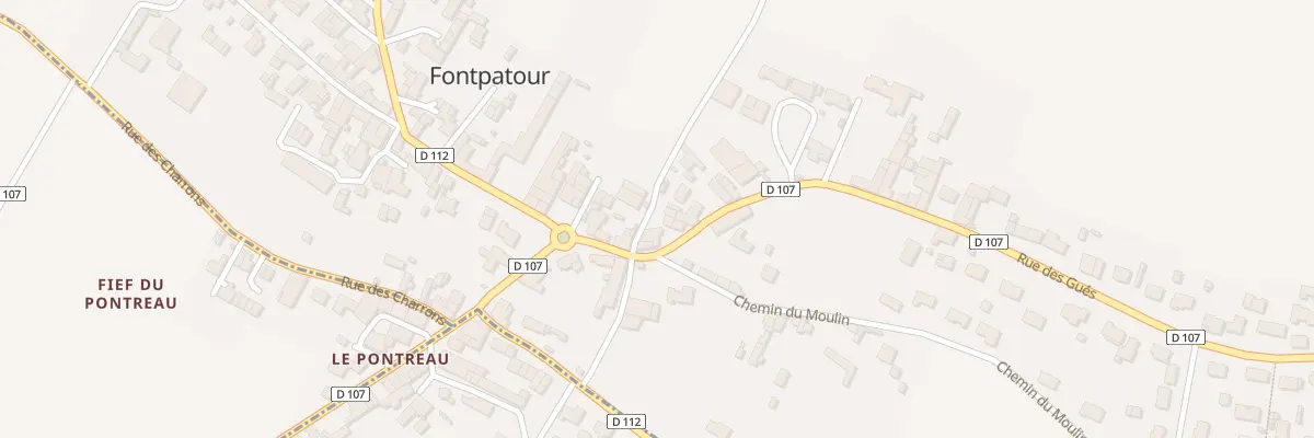Plan du 9 Rue des Gués à Vérines