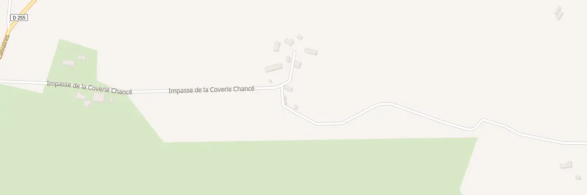 Plan du 5147 La Coverie Chance à Gathemo