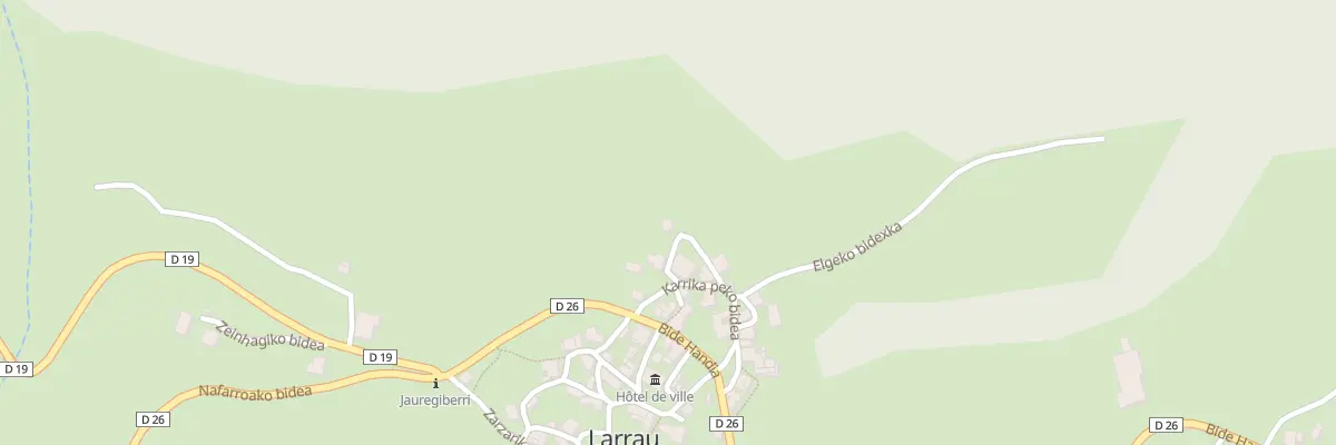 Plan du 5184 Etchebest à Larrau