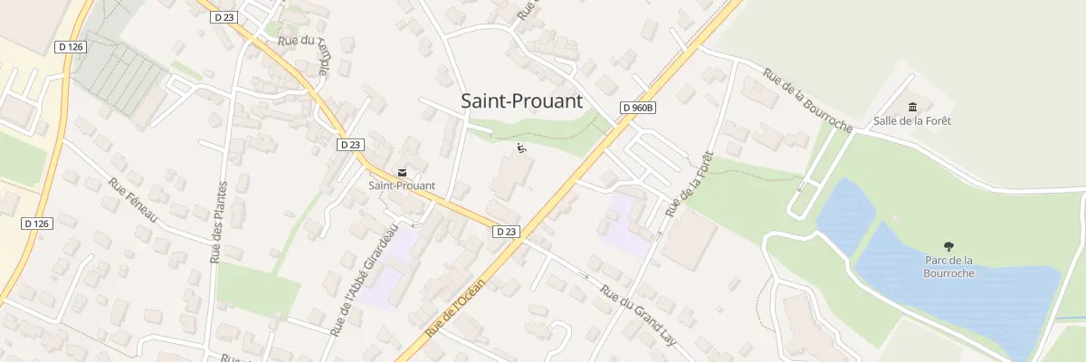 Plan du 12 Rue de l’océan à Saint-Prouant