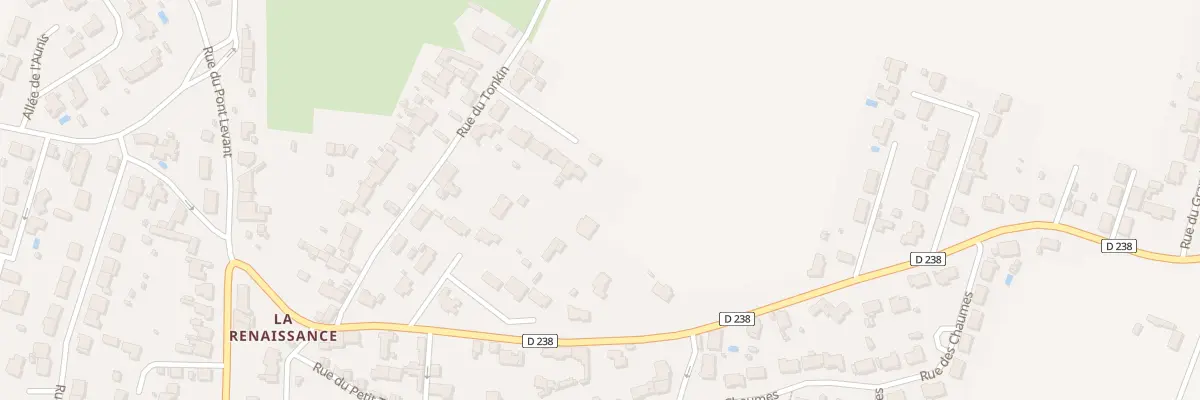 Plan du 16 Rue du Tonkin à Échillais