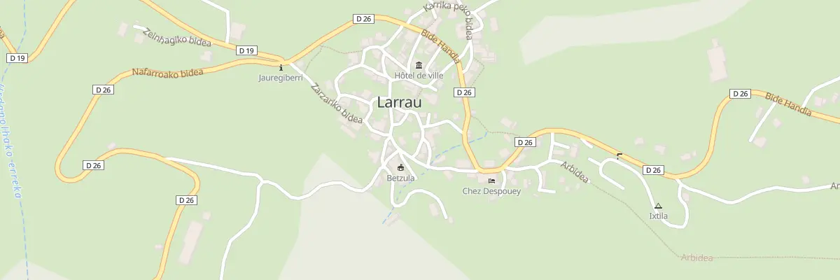 Plan du 5179 Village à Larrau