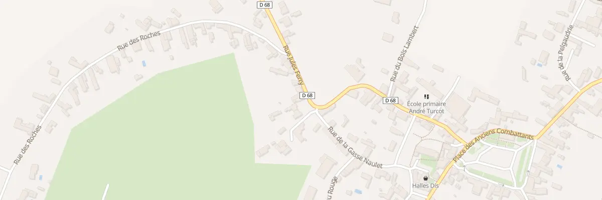 Plan du 17B Rue jules ferry au Langon