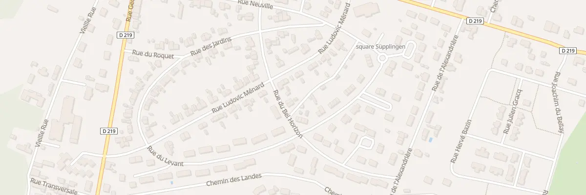 Plan du 7 Rue du Bel Horizon à Segré-en-Anjou Bleu