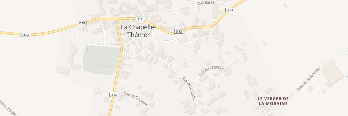 Plan du 20 Rue du presbytère à La Chapelle-Thémer