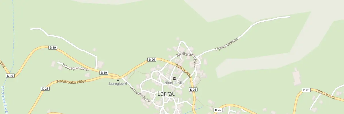 Plan du 5044 Village à Larrau