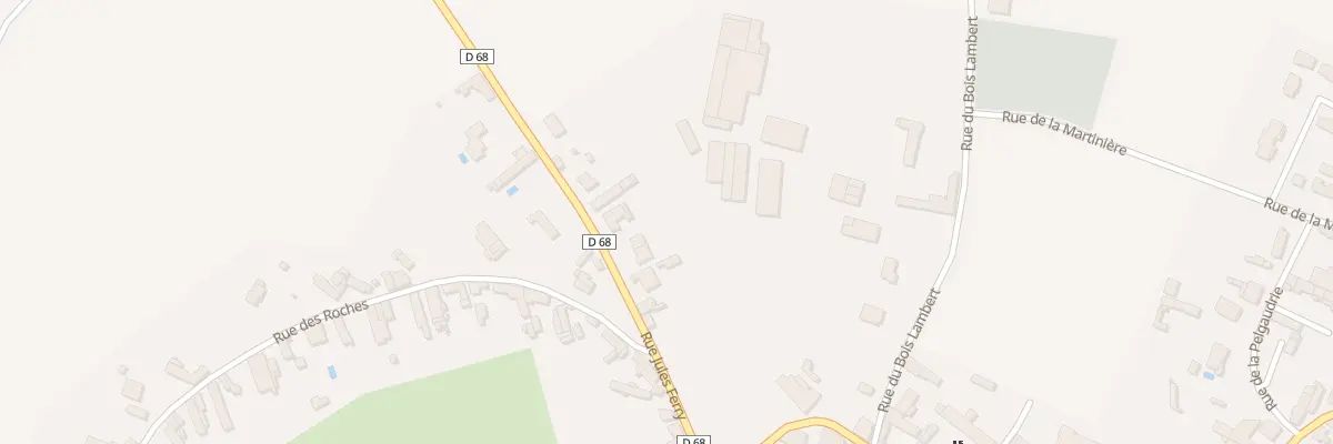 Plan du 22 Rue jules ferry au Langon
