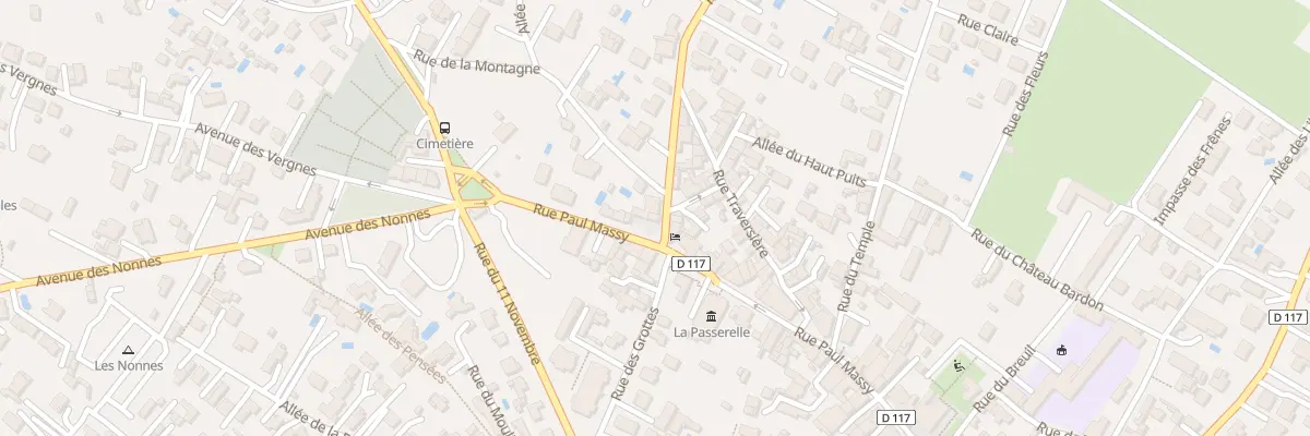 Plan du 3 Rte de Semussac à Meschers-sur-Gironde