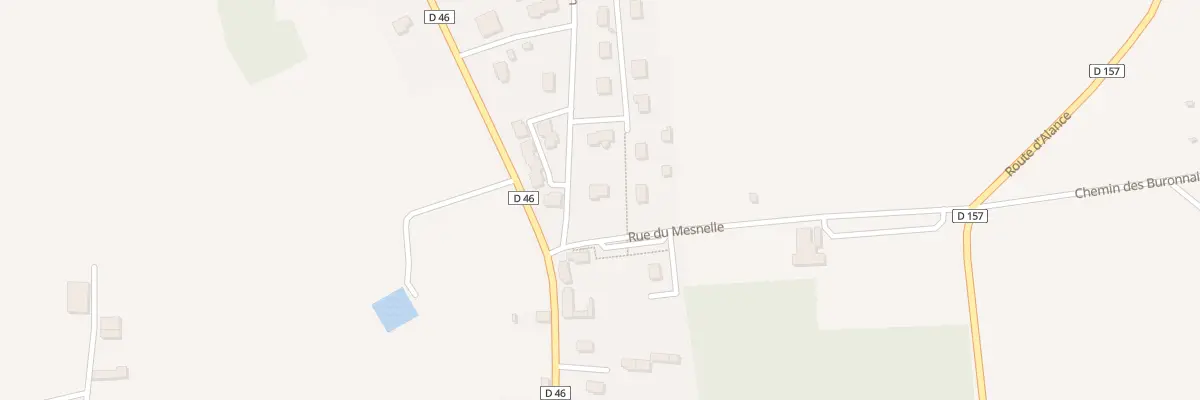 Plan du 5344 Le Bourg - Notre-Dame à Mortain-Bocage