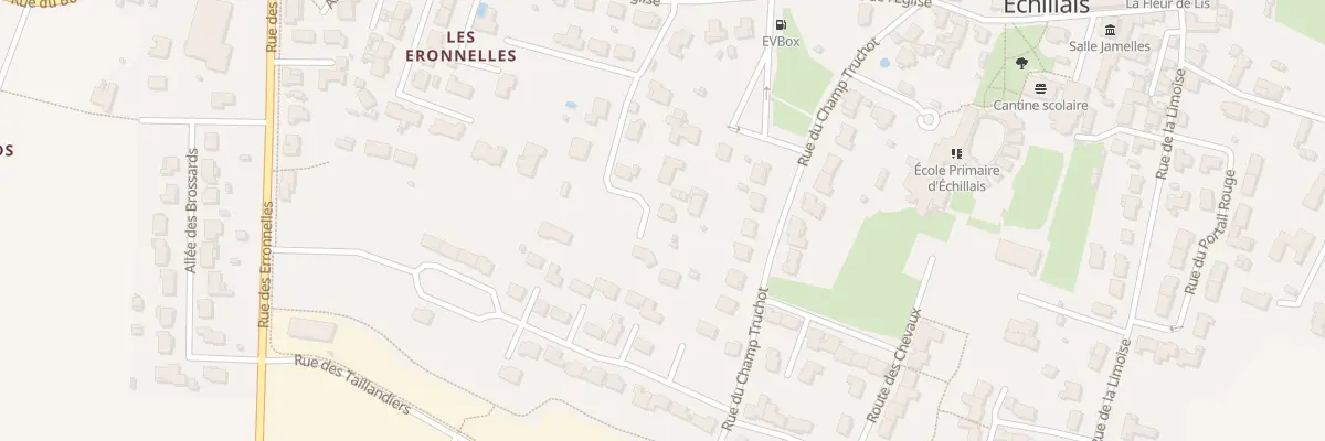 Plan du 28 Che de la Carrière à Échillais