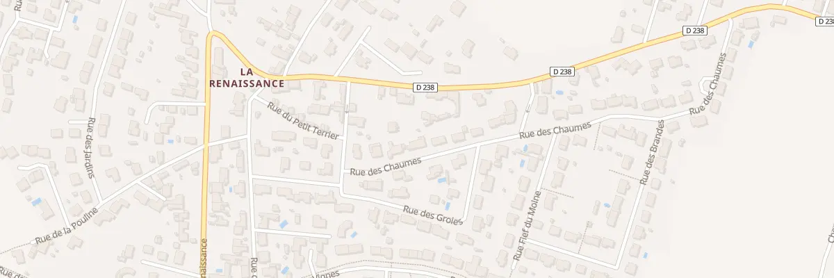 Plan du 5 Rue des Chaumes à Échillais