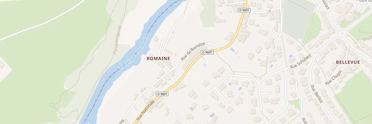 Plan du 129 Rue nationale à Mortagne-sur-Sèvre