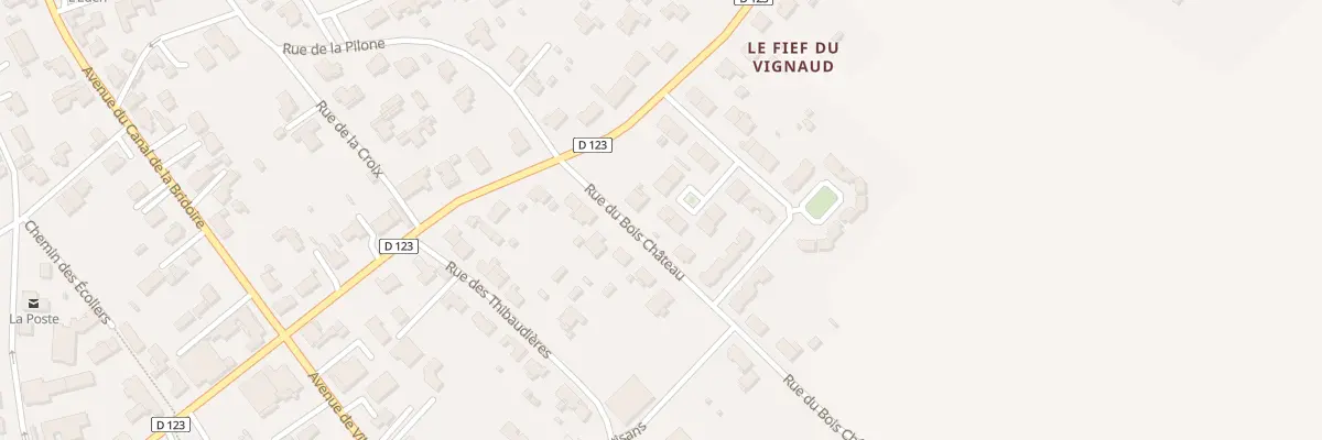 Plan du 14 Rue du Fief Vignaud à Saint-Agnant