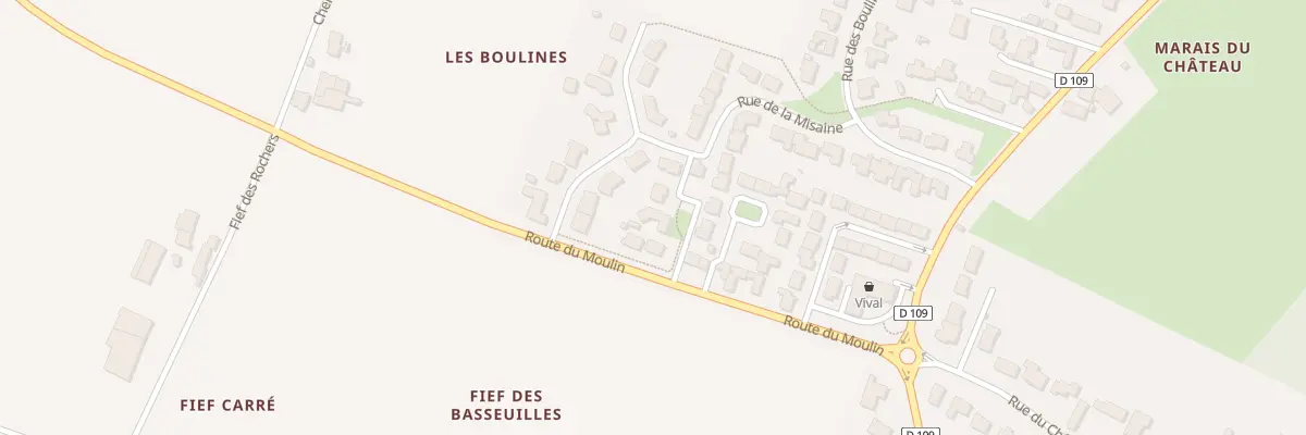 Plan du 5 Rue des Quatre Vents à Angliers