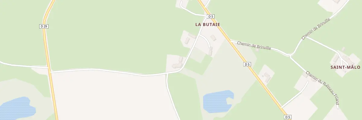 Plan du 5049 La Butaie à Bricqueville