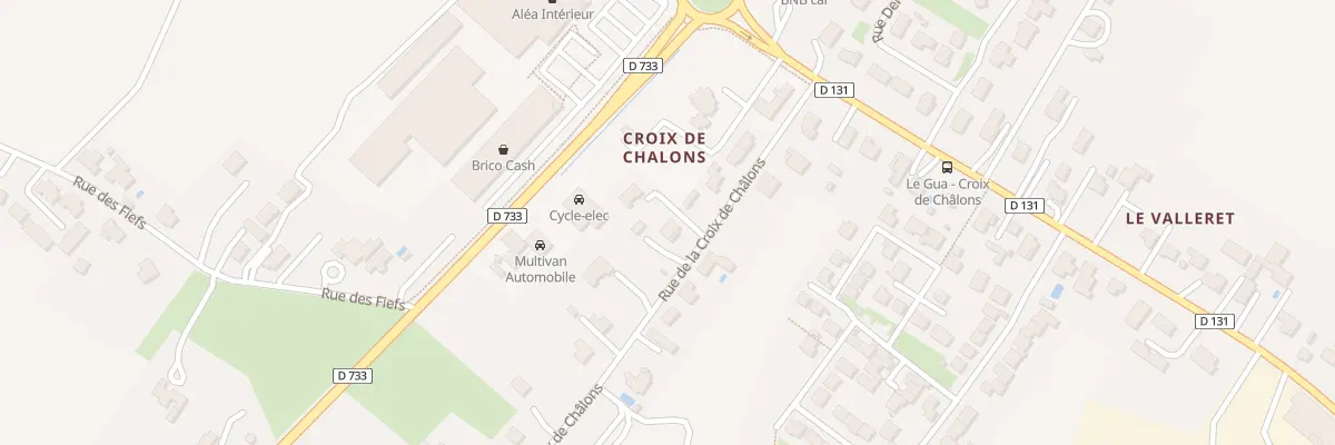 Plan du 14 Rue de la Croix de Châlons au Gua