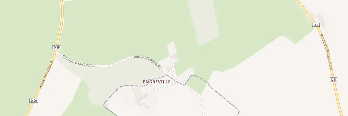 Plan du 5073 Engreville à Bricqueville
