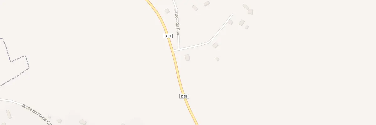 Plan du 2 Le Bois du Parc à Saint-Barthélemy