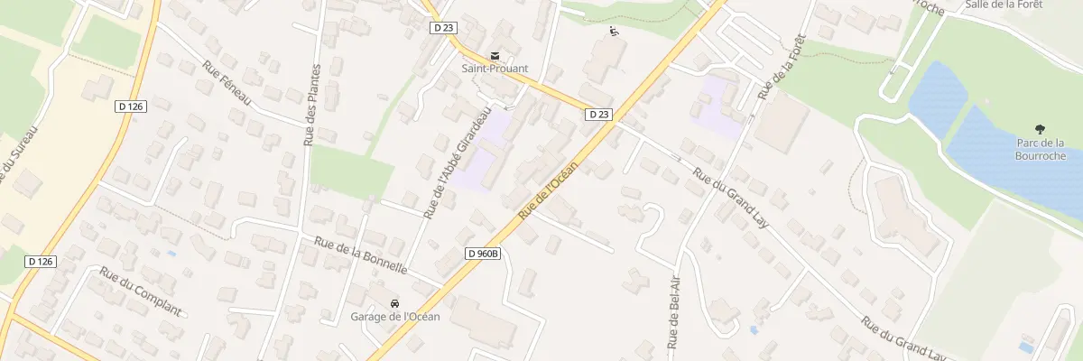 Plan du 24 Rue de l’océan à Saint-Prouant