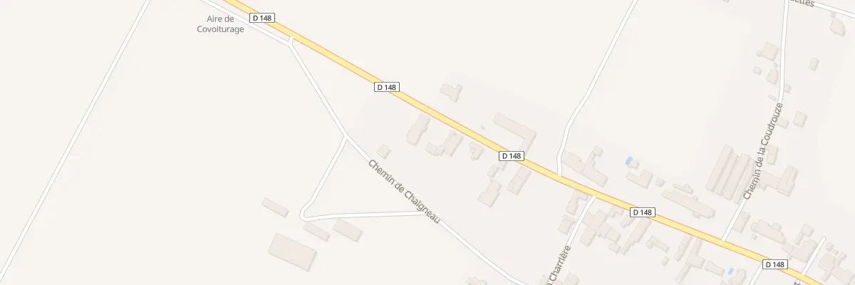 Plan du 141 Rte de Sainte-hermine à Pouillé