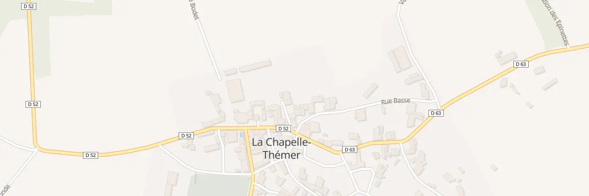 Plan du 6 Imp de la Prée à La Chapelle-Thémer