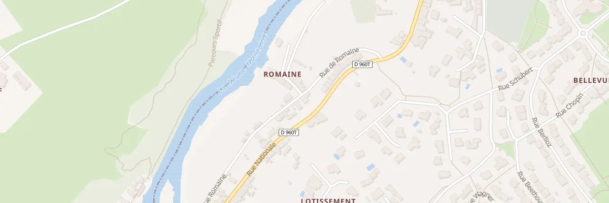 Plan du 9B Che de Romaine à Mortagne-sur-Sèvre