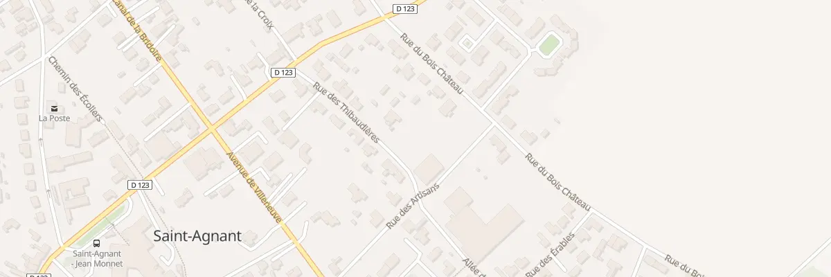 Plan du 17 Rue des Thibaudieres à Saint-Agnant
