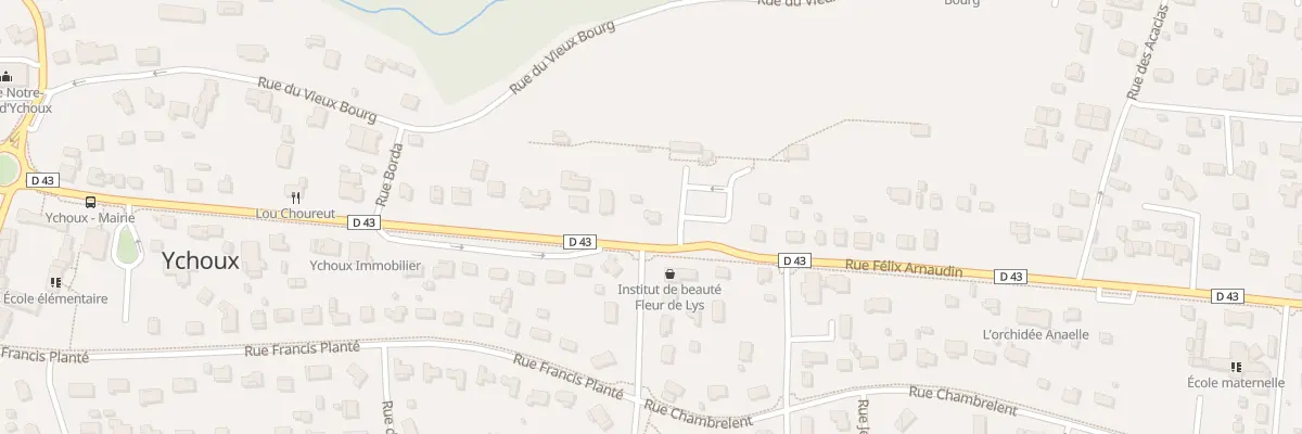 Plan du 23 Rue Félix Arnaudin à Ychoux
