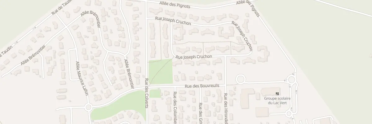 Plan du 38 Rue Joseph Cruchon à Biganos