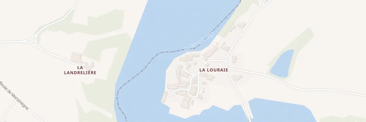 Plan du 16 La Louraie à Monsireigne