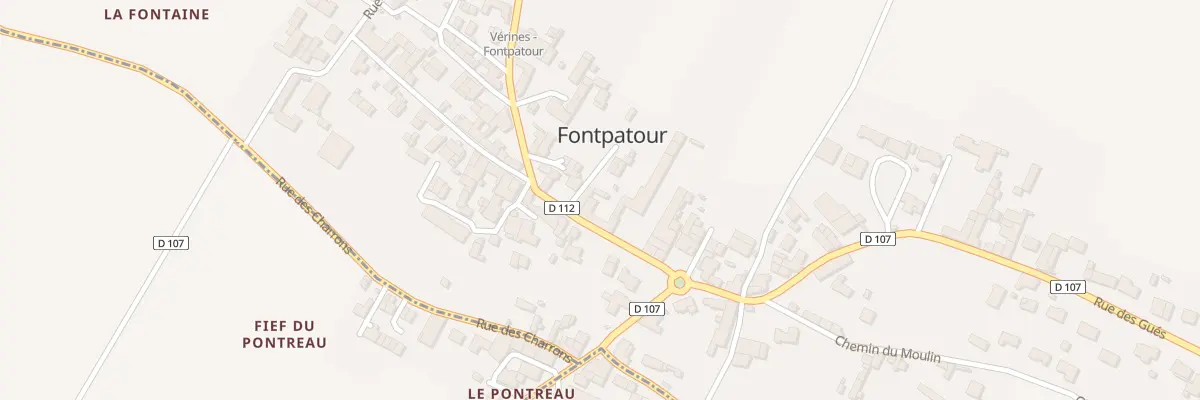 Plan du 10C Rue des Saulniers à Vérines