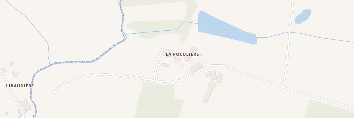 Plan du 6 La Poculière à Monsireigne