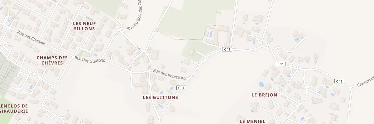 Plan du 10 Rue du Pourteau à Médis