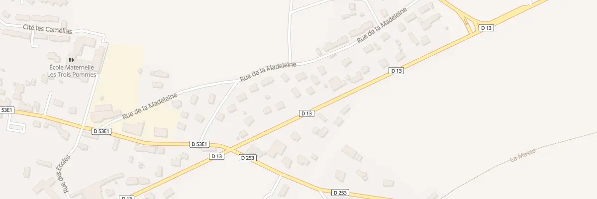 Plan du 45 Route de Caen à Saint-Amand-Villages