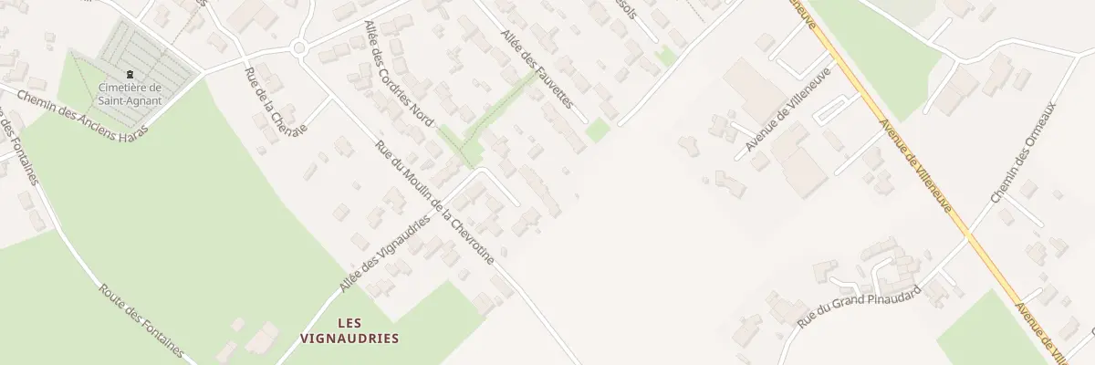 Plan du 21 Lot les Cordries Sud à Saint-Agnant