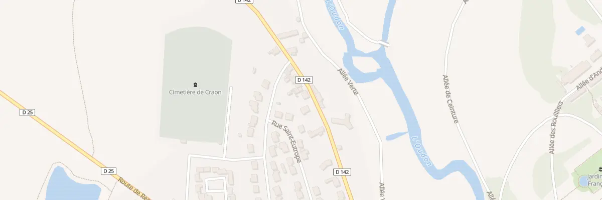Plan du 51 Rue de Zikisso à Craon