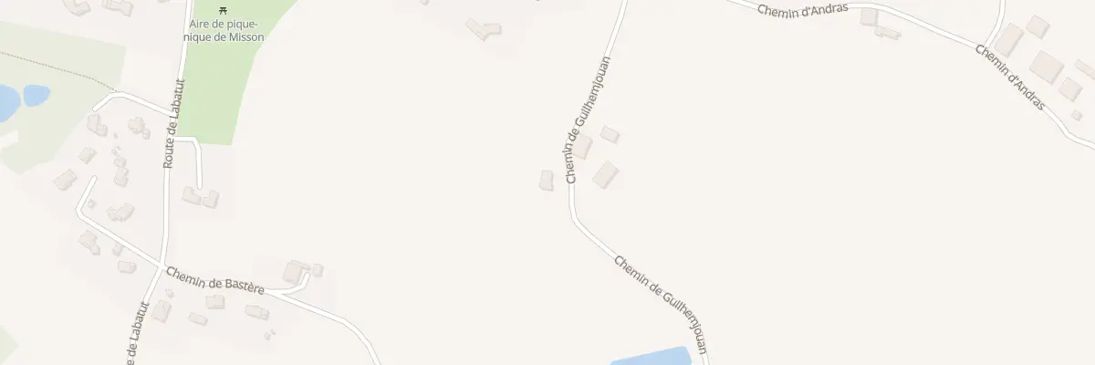 Plan du 194 Che de Guilhemjouan à Misson